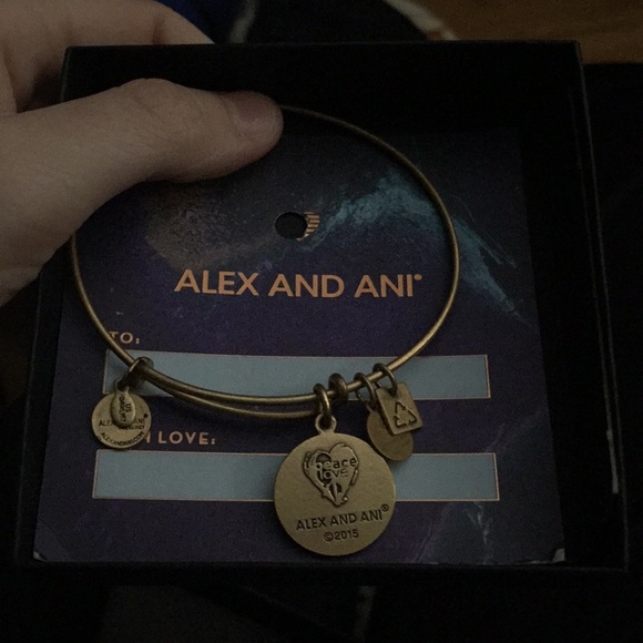 Alex+ Ani Charity By Design Peace of Mind Bracelet - Picture 4 of 4
